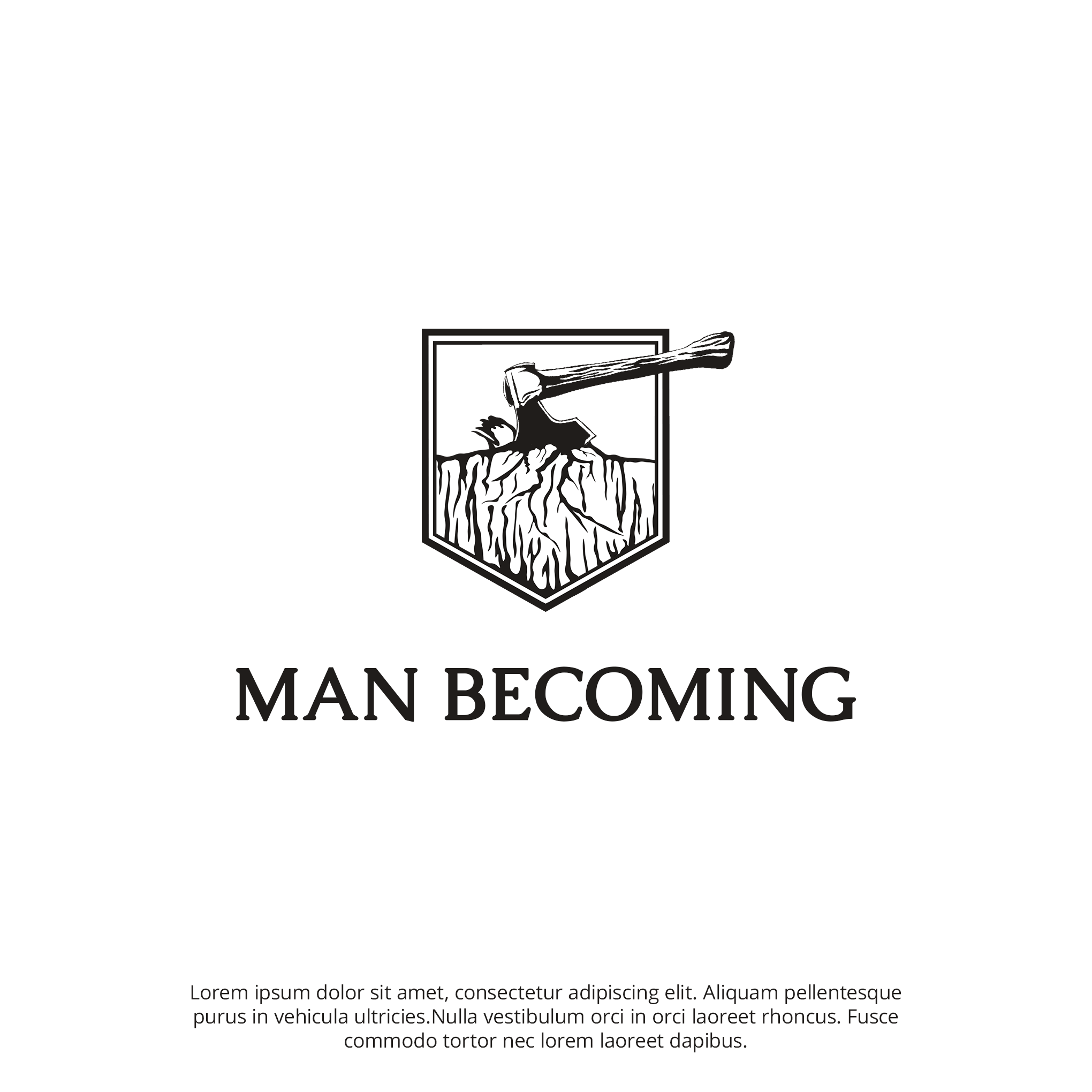 Logo Design by Aryodesigns for Man Becoming | Design #26176625