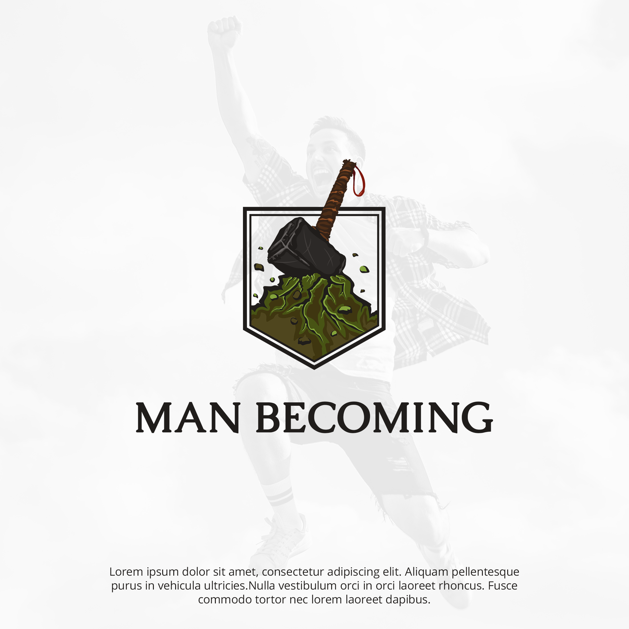 Logo Design by Aryodesigns for Man Becoming | Design #26187355