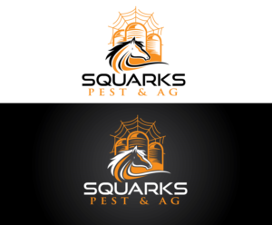 Squarks Pest & Ag | Logo Design by blue eye