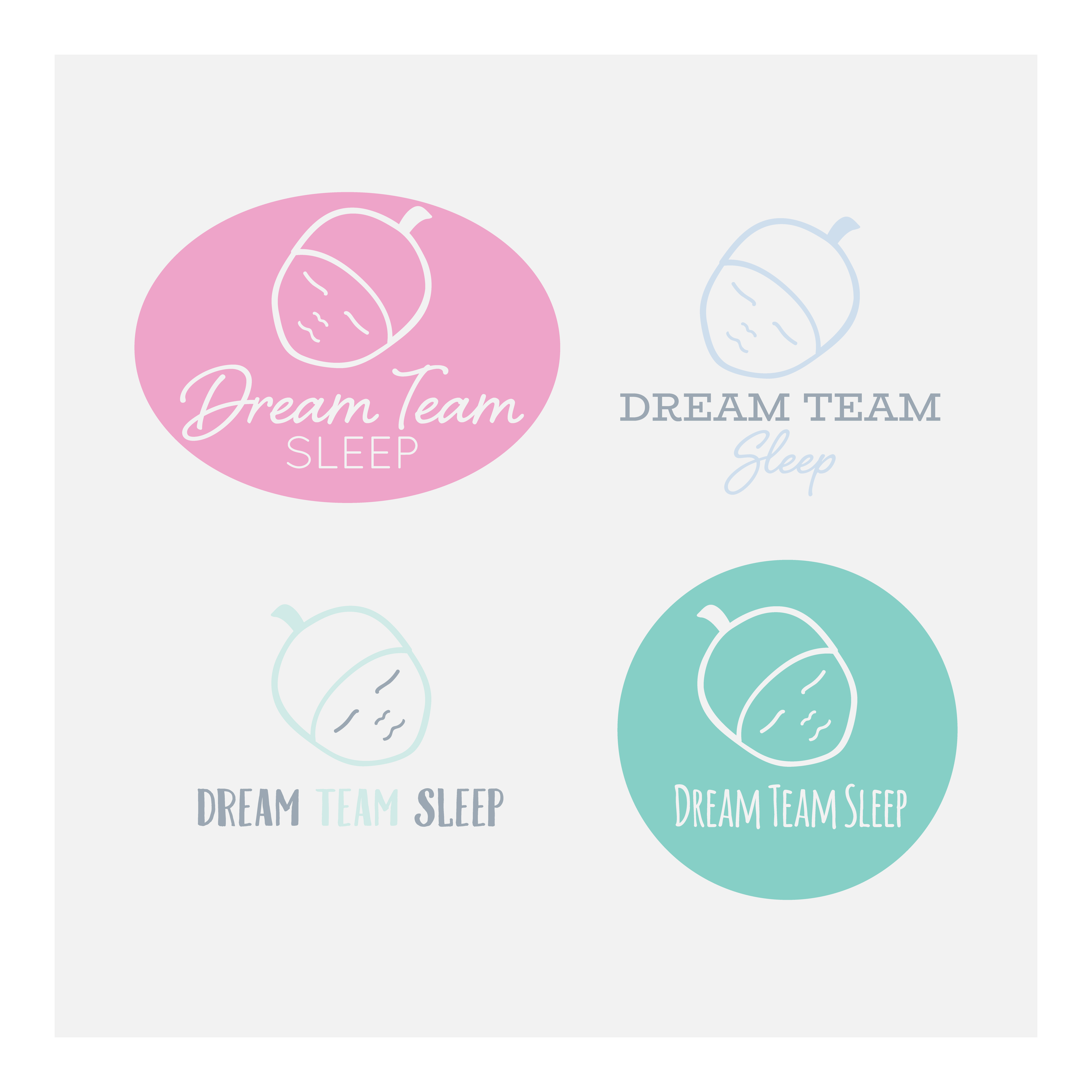 Logo Design by Treelly for Dream Team Sleep Consultancy | Design #26168153
