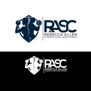 RASC - Rebecca Allen Strength and Conditioning | Logo Design by Jennifer©