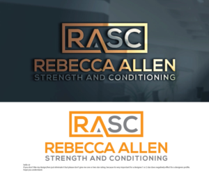 RASC - Rebecca Allen Strength and Conditioning | Logo Design by sekanul