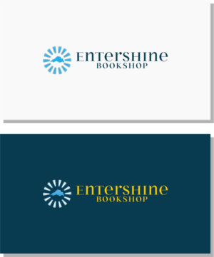 Entershine Bookshop | Logo Design by Rajiv Kumar