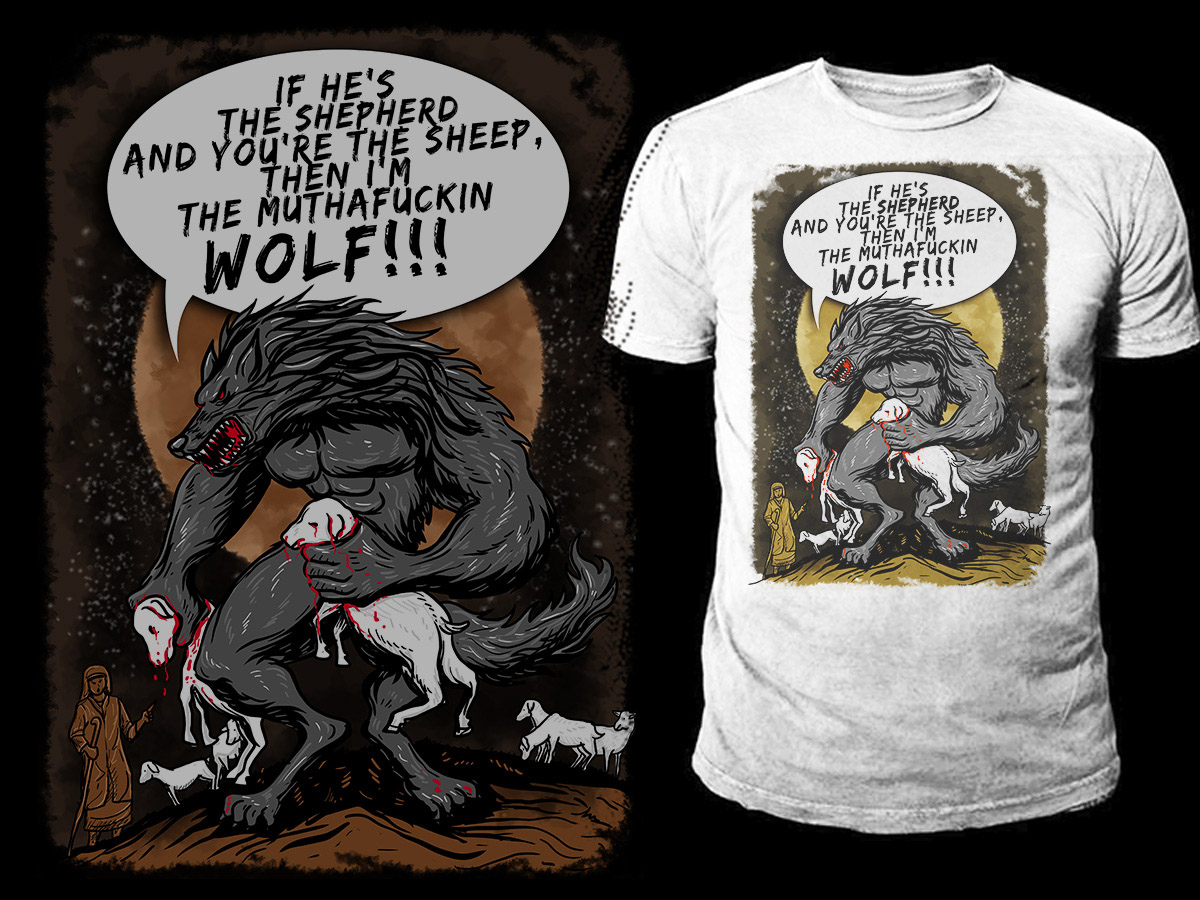 T-shirt Design by Falih A for Maniak Teez | Design #26225833