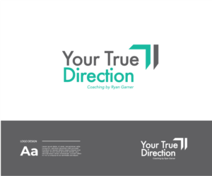 Your True Direction  - Coaching by Ryan Garner | Logo Design by Ng V Duc