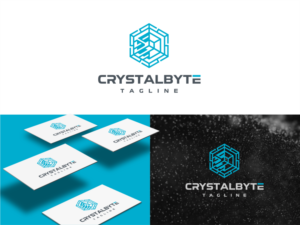 Crystalbyte | Design de Logo par artswolf