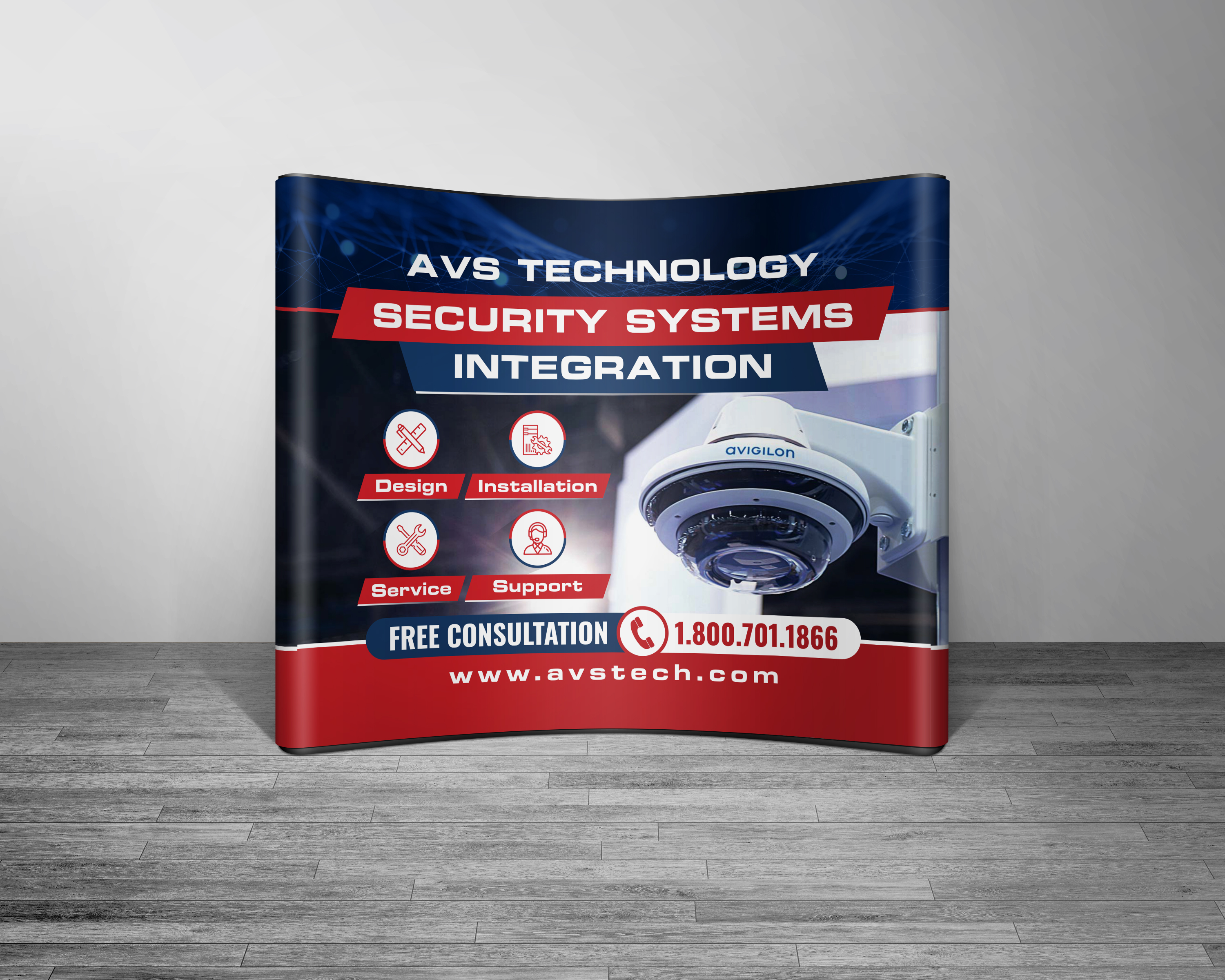 Trade Show Booth Design by ecorokerz for AVS Technology | Design #26172140