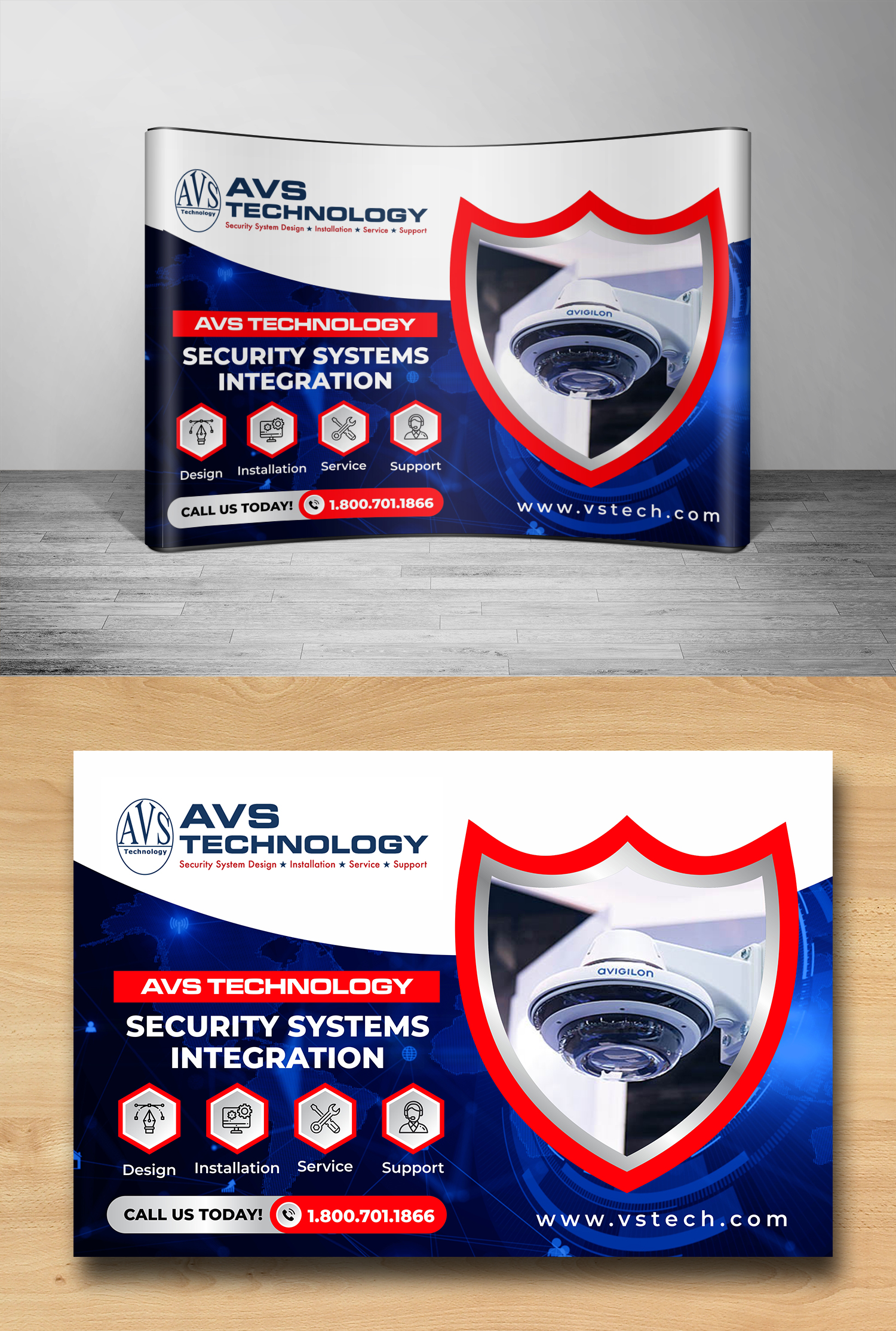 Trade Show Booth Design by ecorokerz for AVS Technology | Design #26172532