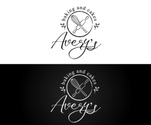 Avery's along with the name we land on.  Should represent quality and high end as well as suggest baking and cakes | Logo Design by blue eye