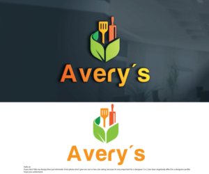Avery's along with the name we land on.  Should represent quality and high end as well as suggest baking and cakes | Logo Design by sekanul