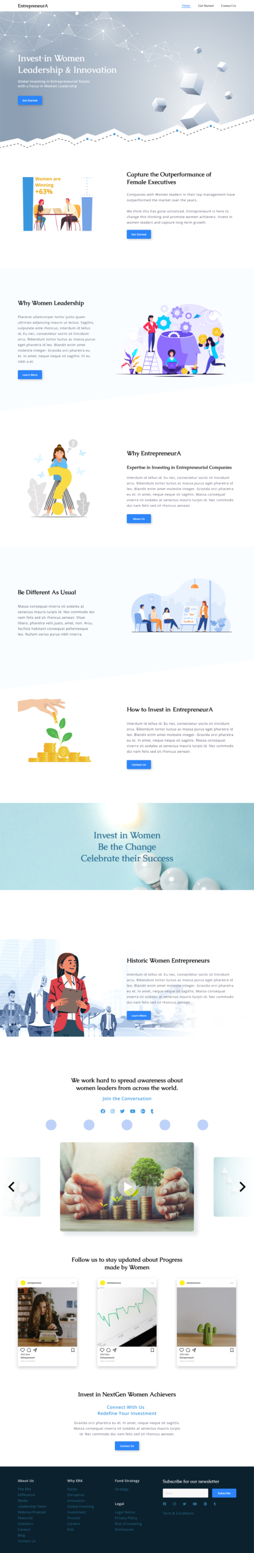 Web Design by wahyu azizi for this project | Design #26198864