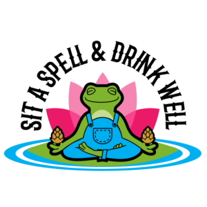 Sit a spell & drink well | Logo Design by Asmaulhusna