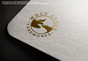 Wolf Creek Yardworks | Logo Design by Jennifer©