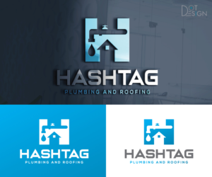 Hashtag Plumbing and Roofing | Design de Logo par Dot Design 3