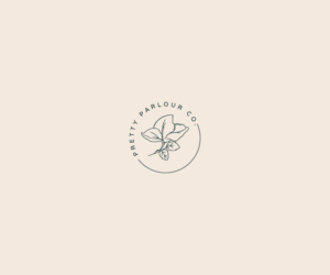 Pretty Parlour Co. | Logo Design by Vetroff