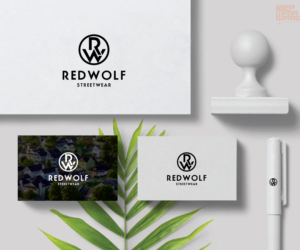 It can either use the name RedWolf or the initials RW or just R. | Logo Design by step forward 2