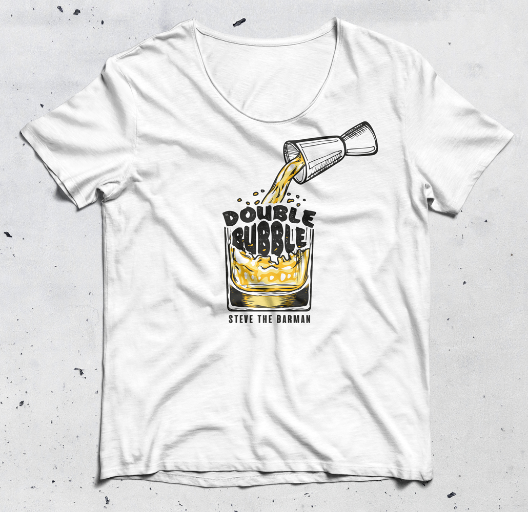 T-shirt Design by Alaya for Steve the Barman | Design #26200961