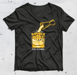 Diseño de Camiseta por Alaya para Steve the Barman | Diseño: #26208335