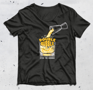 Diseño de Camiseta por Alaya para Steve the Barman | Diseño: #26208336