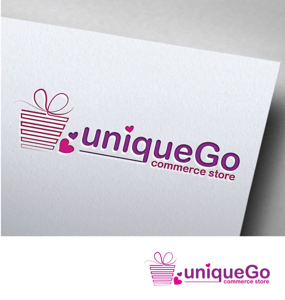 Logo Design by HEAVEN ART for GM COMMERCE | Design #26183016