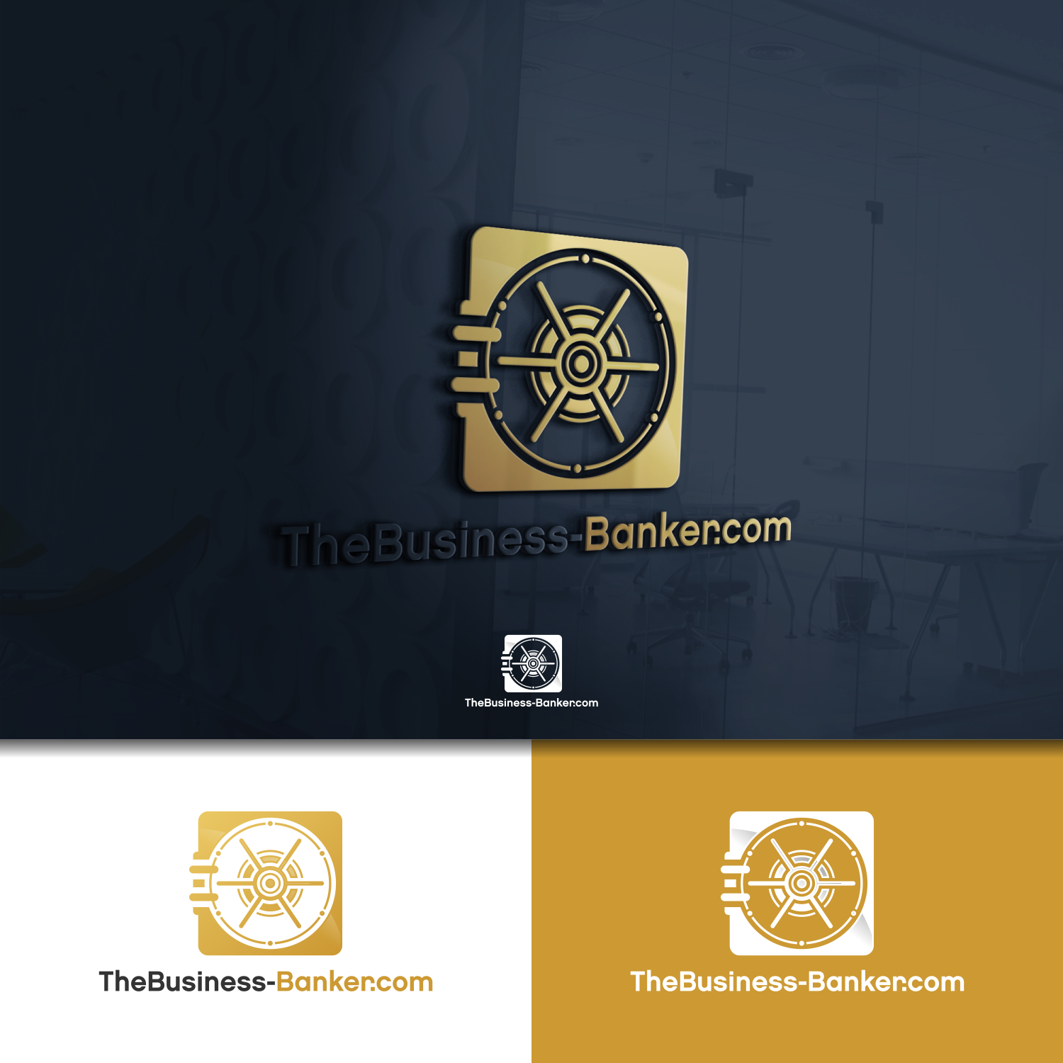 Diseño de Logo por DenJoyo para TheBusiness-Banker.com | Diseño #26207852