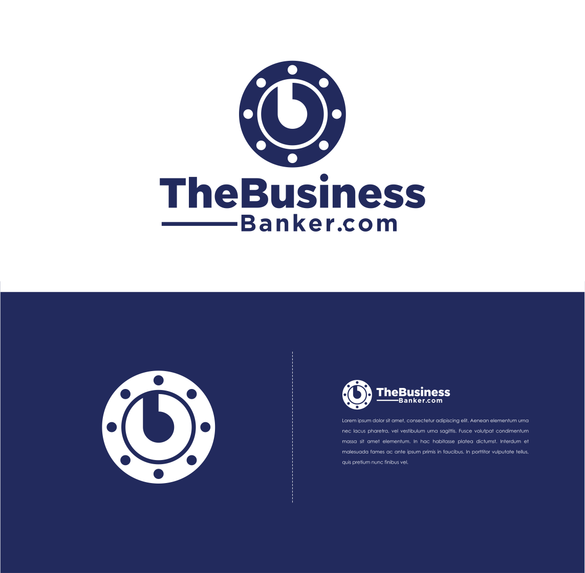 Logo Design by diasfebim for TheBusiness-Banker.com | Design #26175745