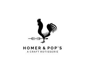 Homer & Pop's - A Craft Rotisserie | Logo-Design von WahyuHMD