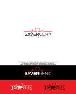 Business Name: SaverGenix     Tagline: Learn. Act. Save. | Logo Design by siti MWDesign