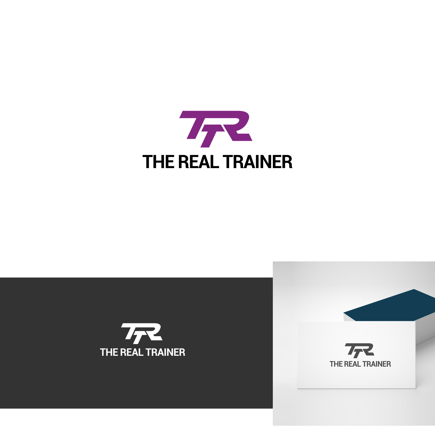 Logo Design by Arham Hidayat for The Real Trainer | Design #26197304