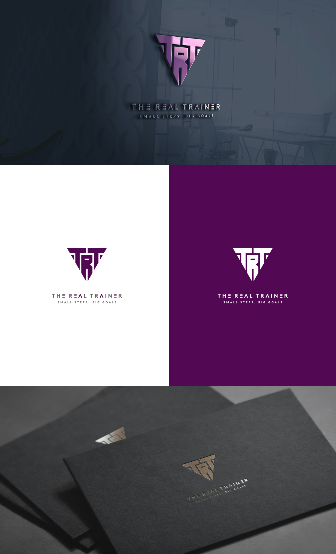 Logo Design by GLDesigns for The Real Trainer | Design #26177187