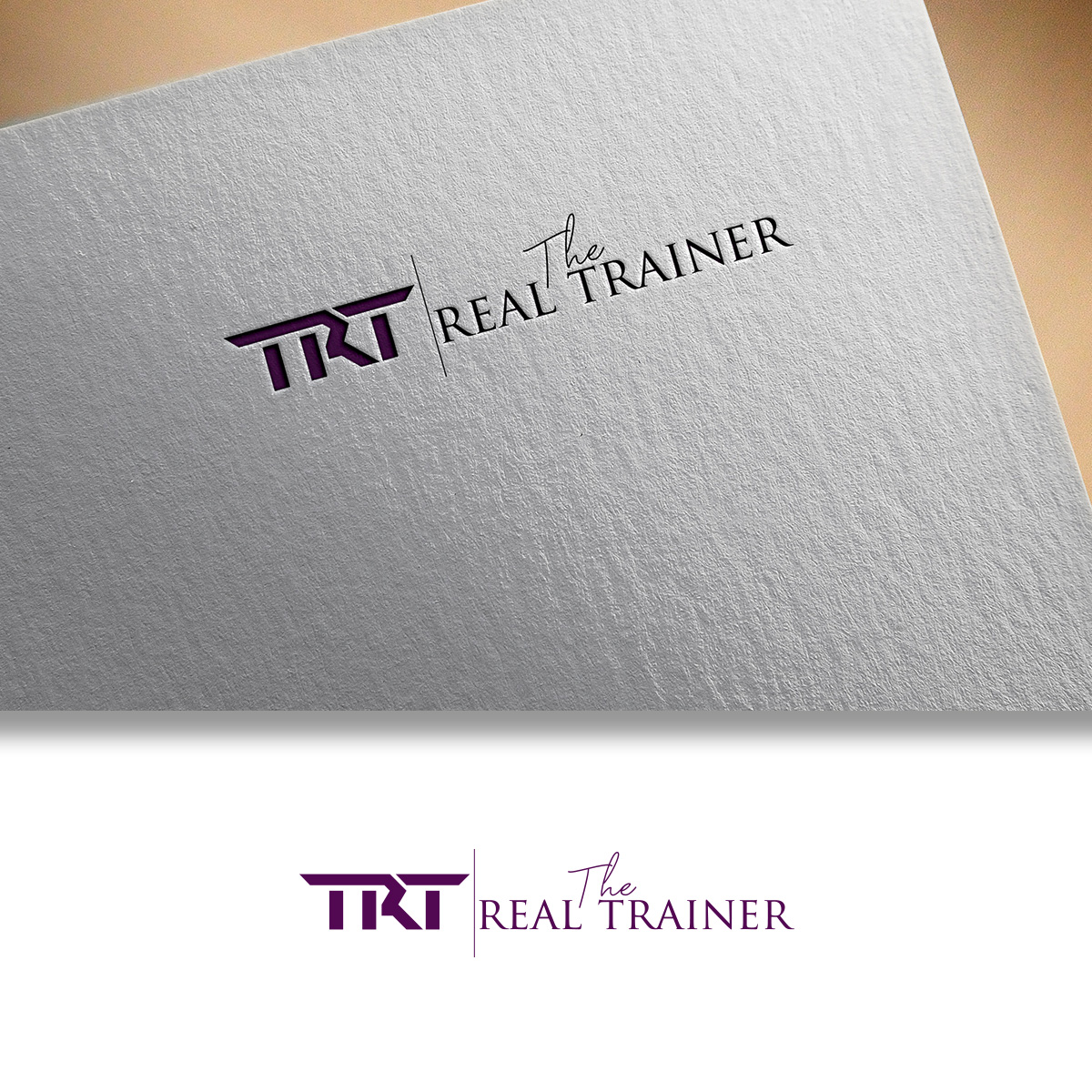 Logo Design by DesignDUO for The Real Trainer | Design #26205794