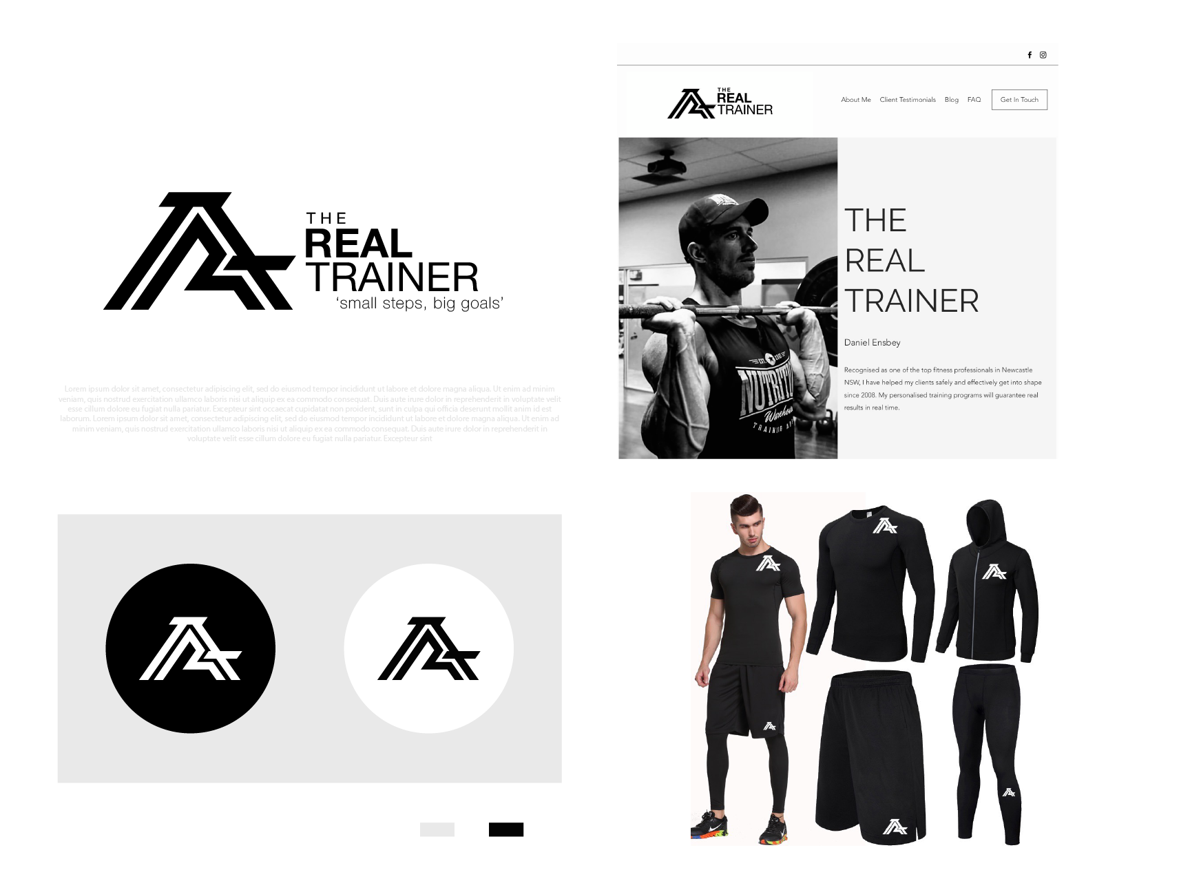 Logo Design by JTdsign for The Real Trainer | Design #26202045