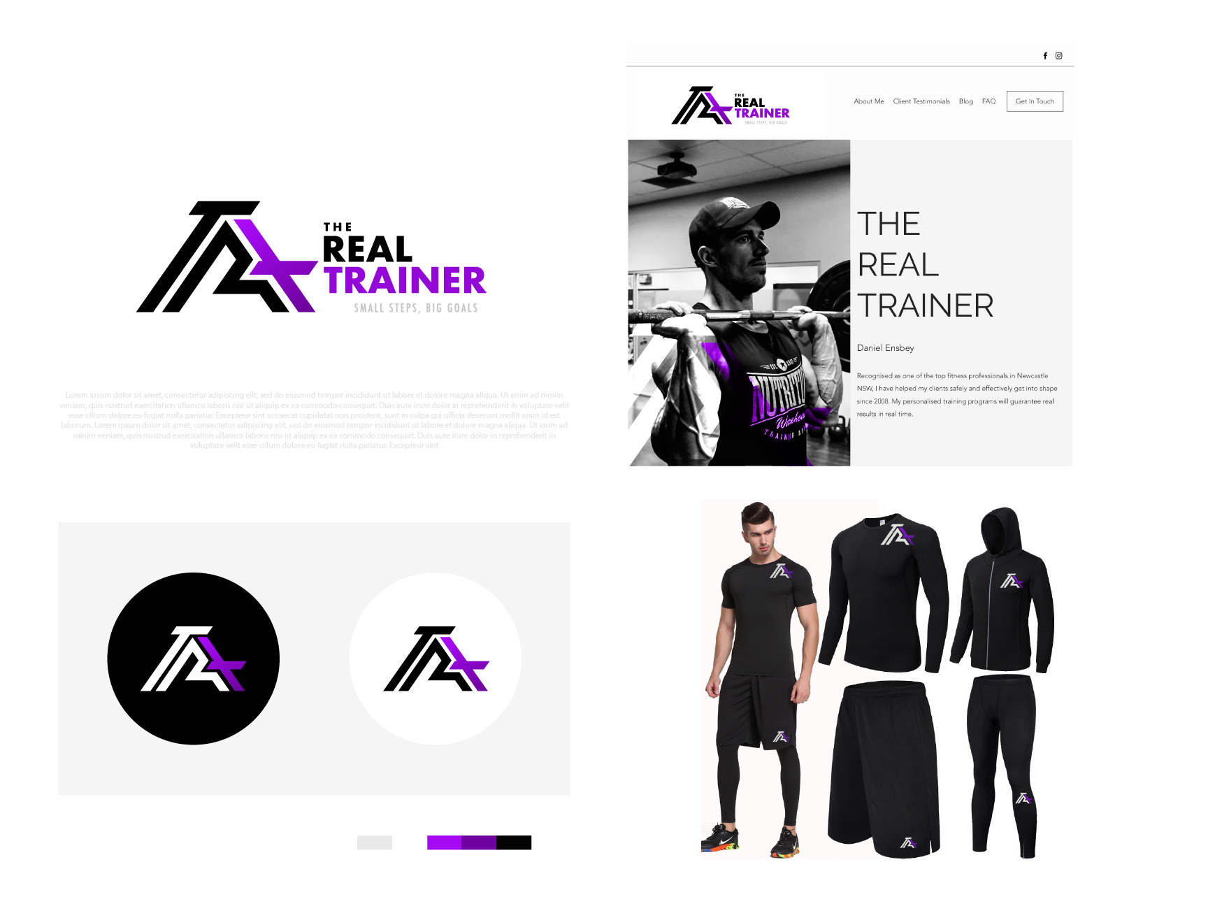 Logo Design by JTdsign for The Real Trainer | Design #26202758