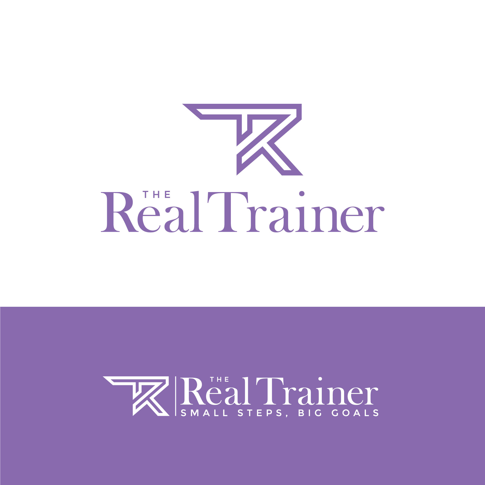 Logo Design by AinebAyoub for The Real Trainer | Design #26177691