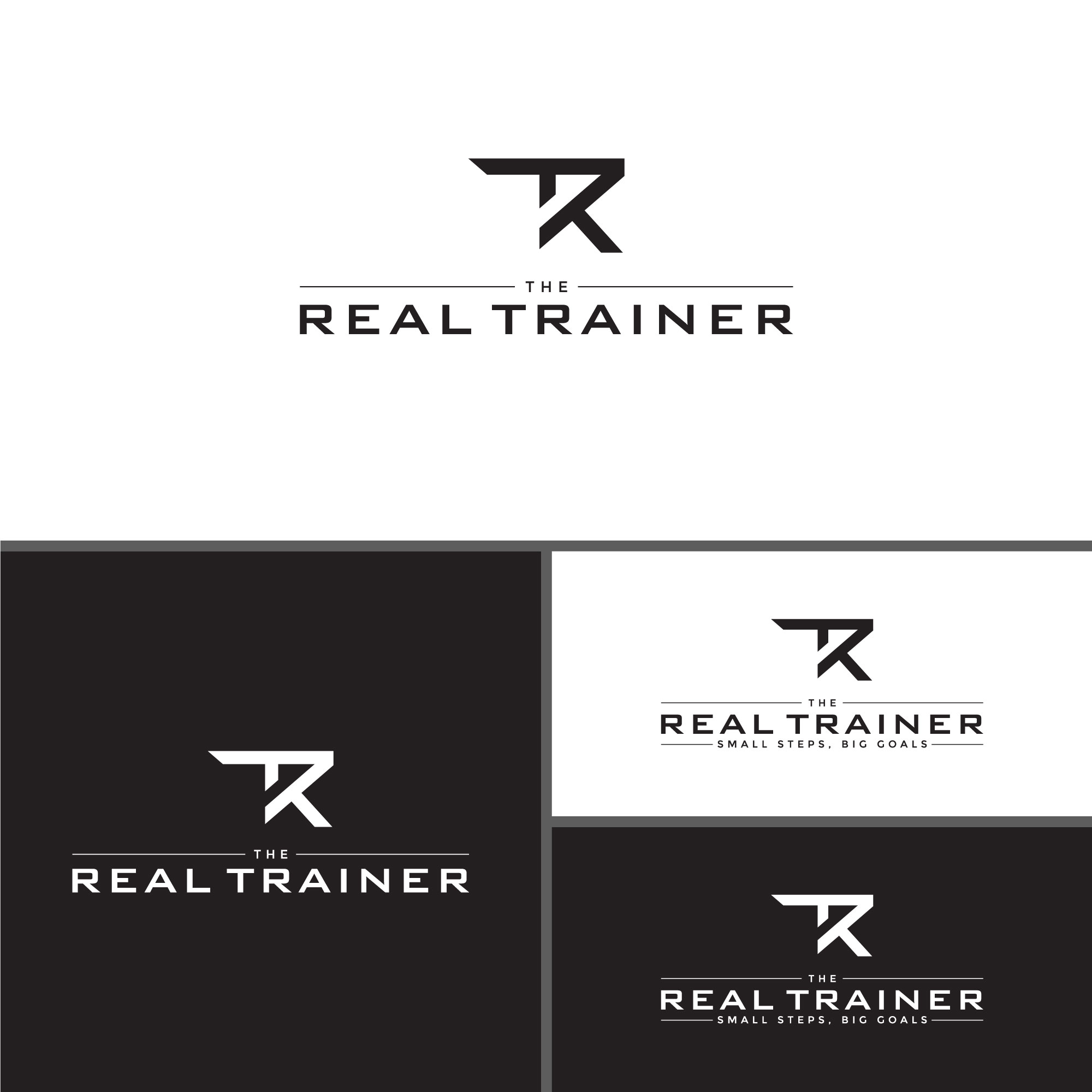 Logo Design by AinebAyoub for The Real Trainer | Design #26191037