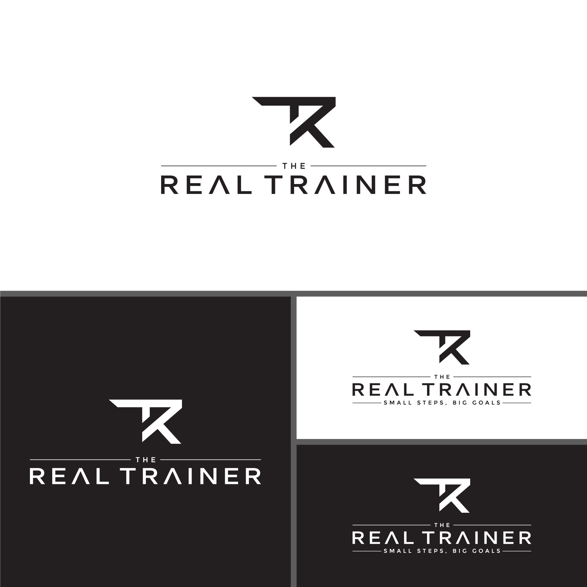 Logo Design by AinebAyoub for The Real Trainer | Design #26191041