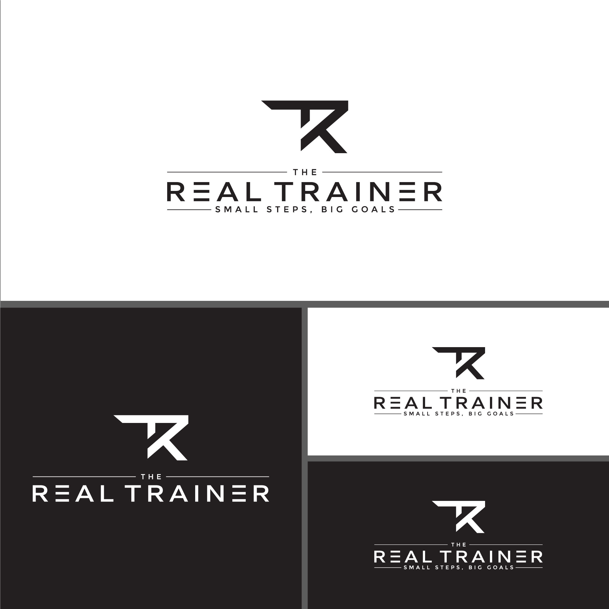 Logo Design by AinebAyoub for The Real Trainer | Design #26191314