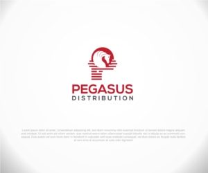 Logo Design by Niizam Uddin for Pegasus Distribution | Design: #26211205