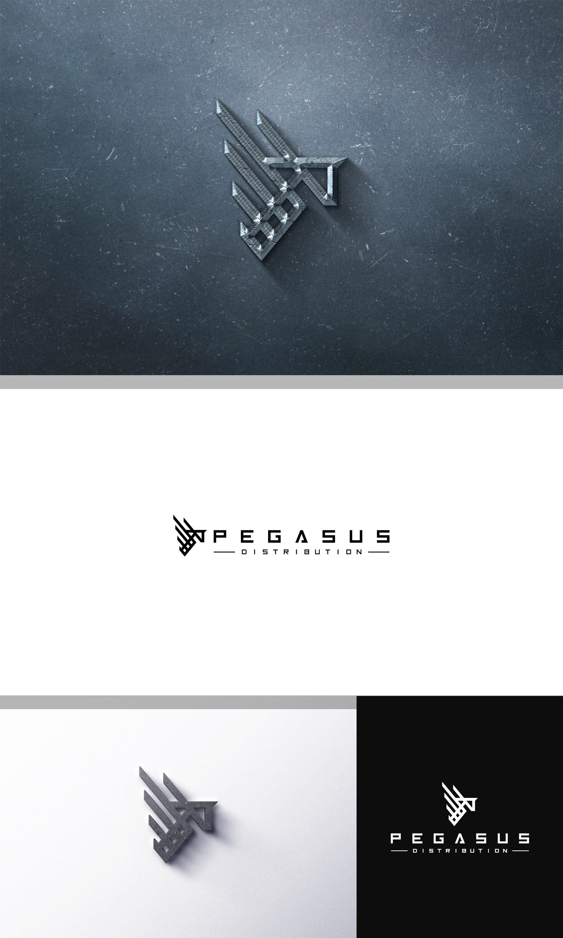 Logo Design by JohnM. for Pegasus Distribution | Design #26184313