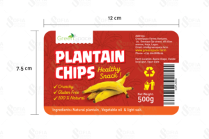 Stick-On Label  for a retail Food product packaging  | Etikett-Design von SofiaDesignStudio