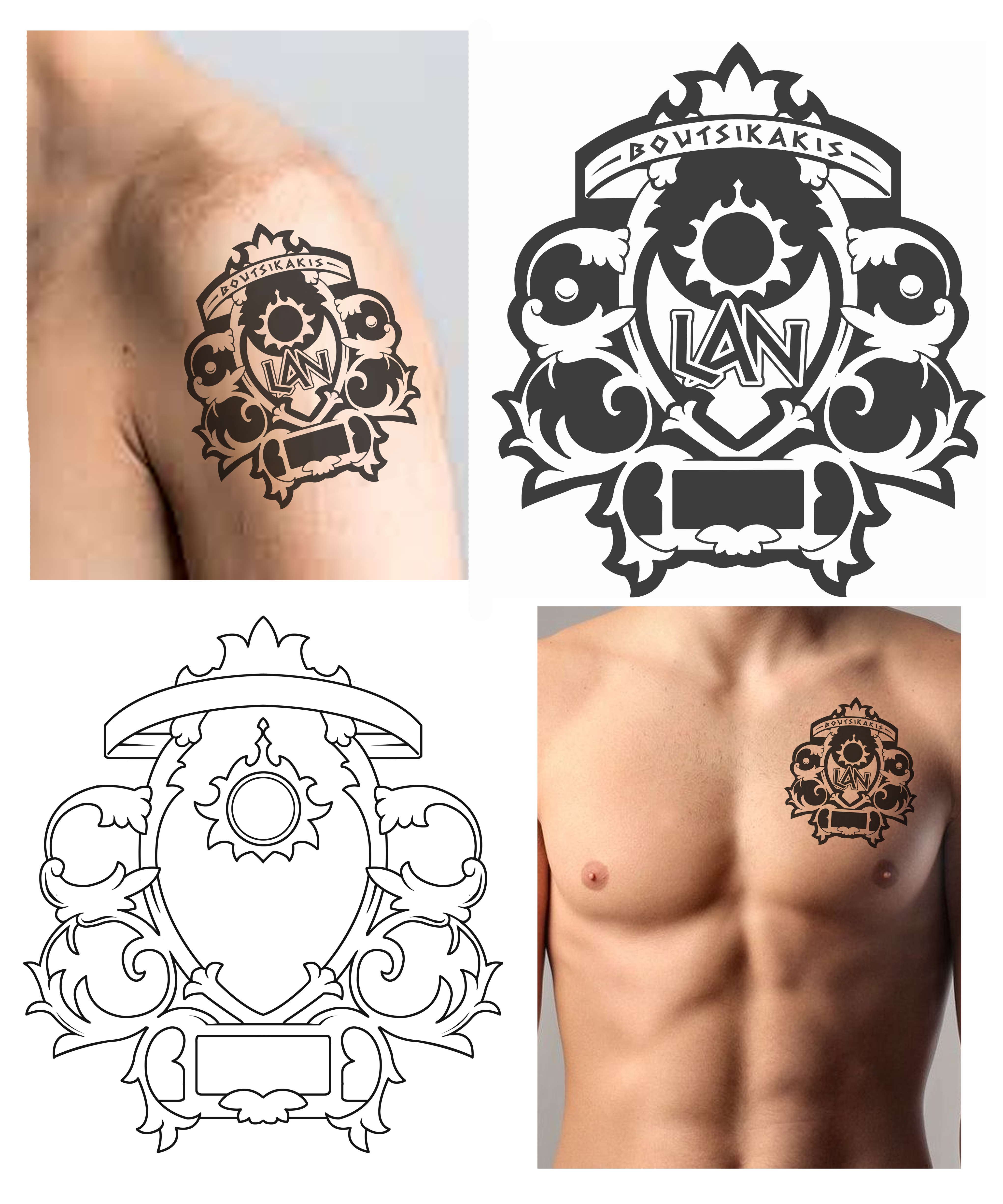 Tattoo Design by Vadim V for Hammer & Nail Projects | Design #26184339