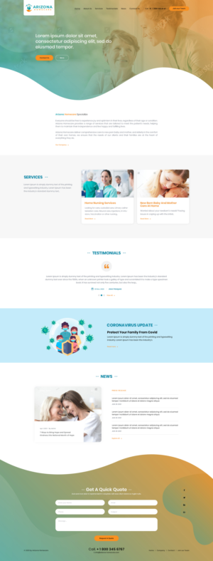 Web Design by Ved Web Services for this project | Design #26182194