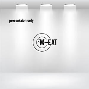 M-eat | Logo Design by uitaki