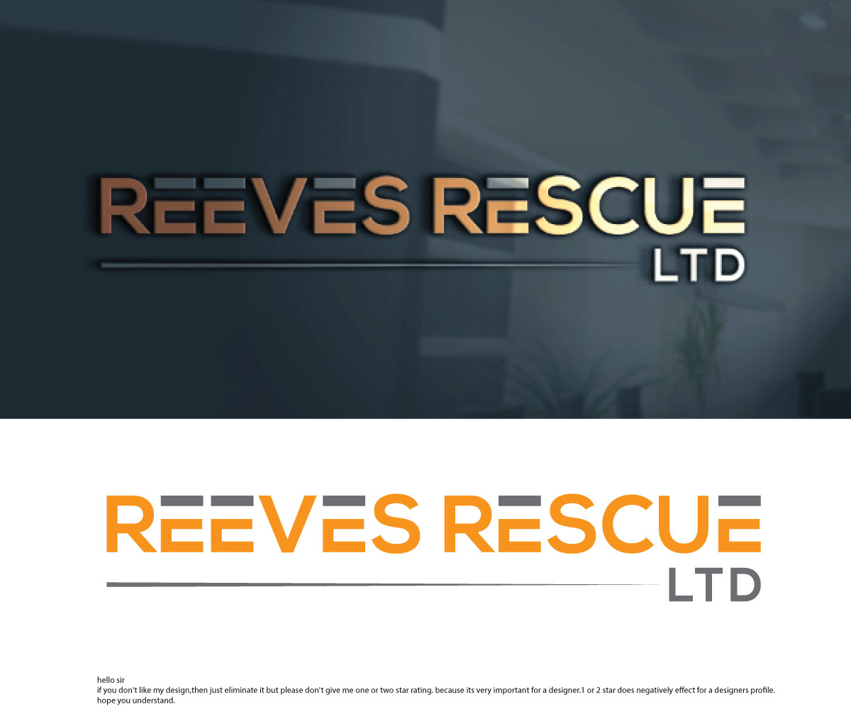 Bold, Professional Logo Design for Reeves Rescue LTD by sekanul | Design #26179362