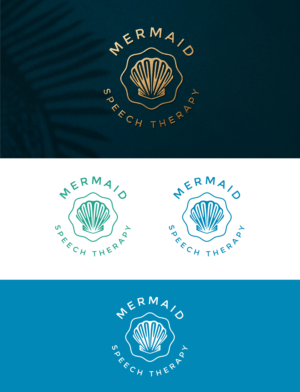 Mermaid Speech Therapy | Logo Design by Elizaveta M