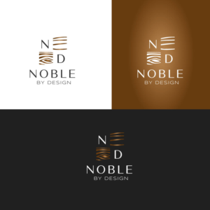 Noble by Design | Logo Design by CMYKINK