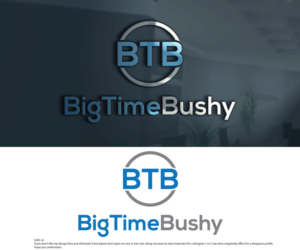 BTB BigTimeBushy | Logo Design by sekanul