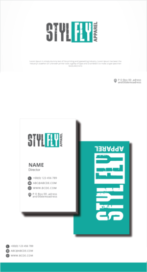 Logo Design by graphicevolution for StylFly Apparel | Design: #26177513