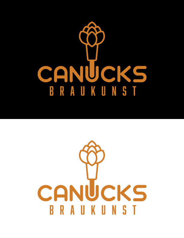 Logo-Design von electrik | brand solutions für Canucks Braukunst GmbH | Design #26230974