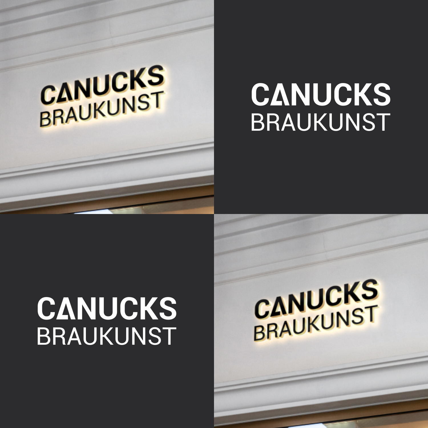 Logo-Design von manah bening für Canucks Braukunst GmbH | Design #26201602